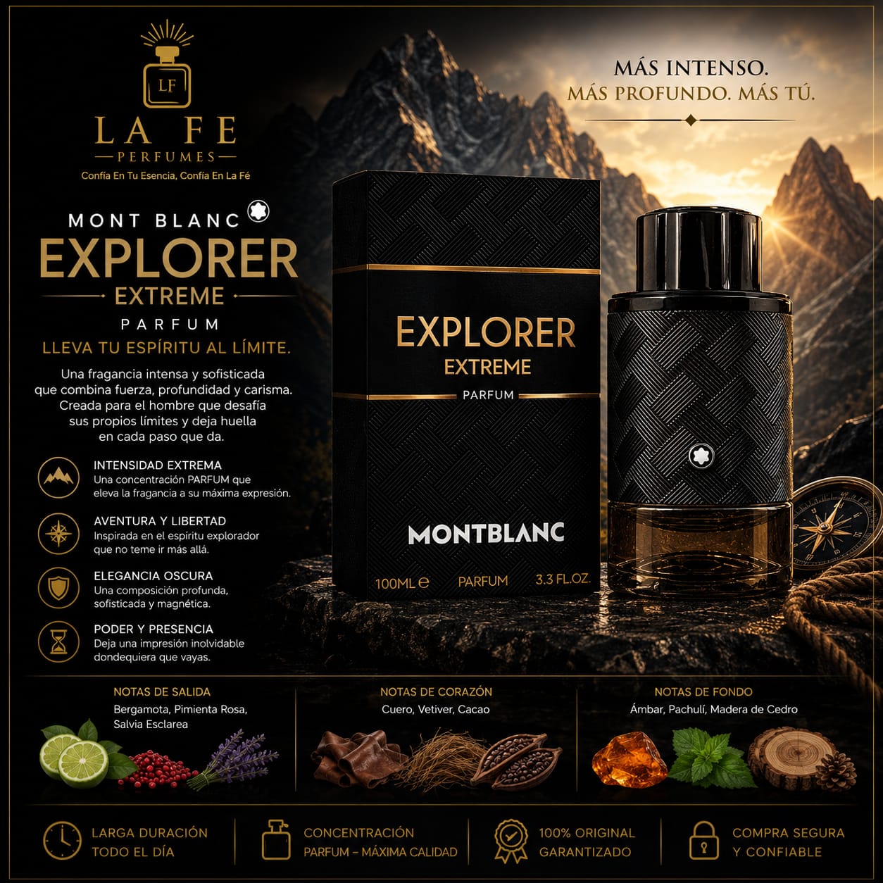 Mont Blanc Explorer Extreme Men 100ml PARFUM